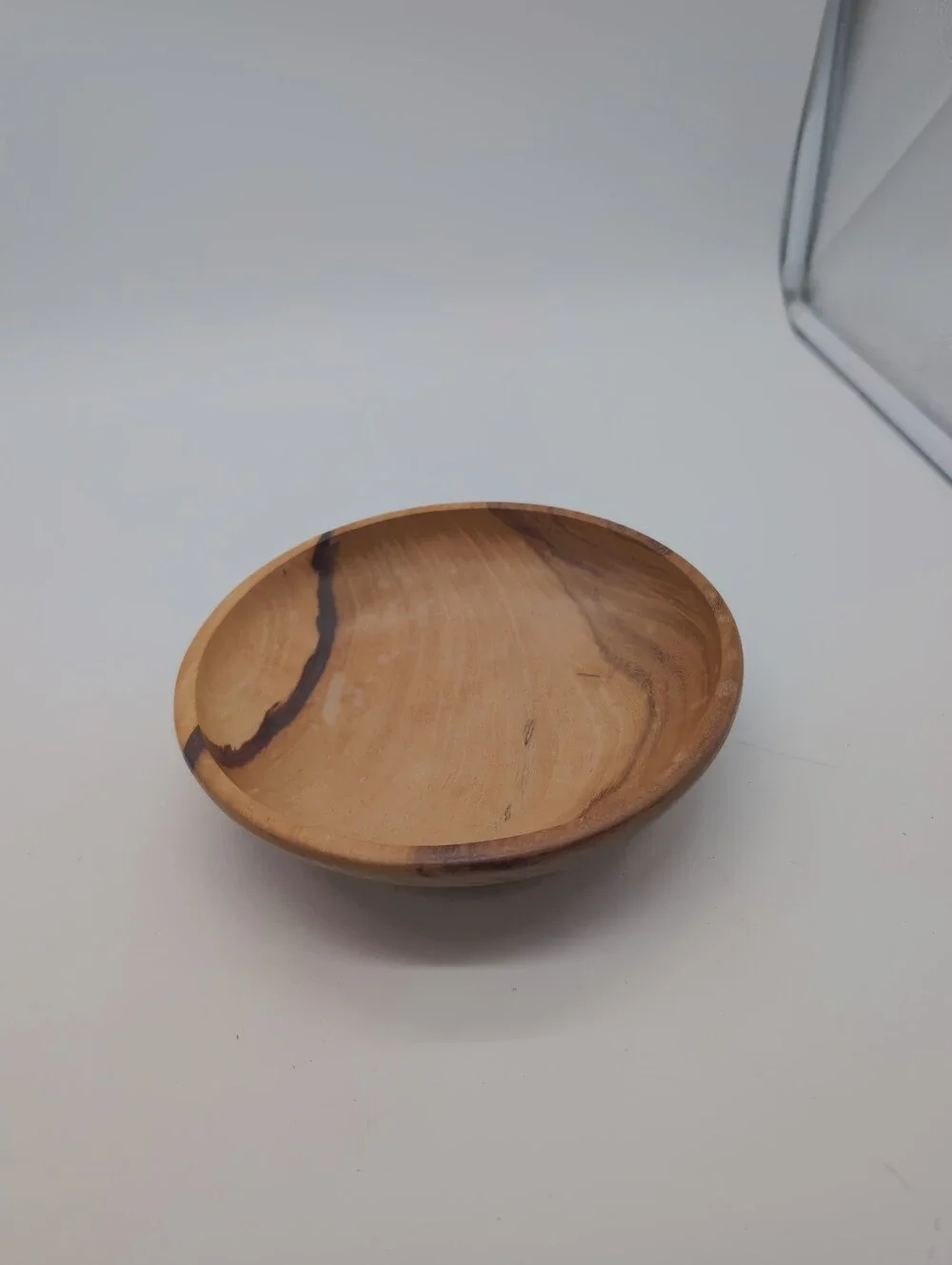 Handcrafted Natural Wood Decorative Bowl - Light Brown Natal South Africa